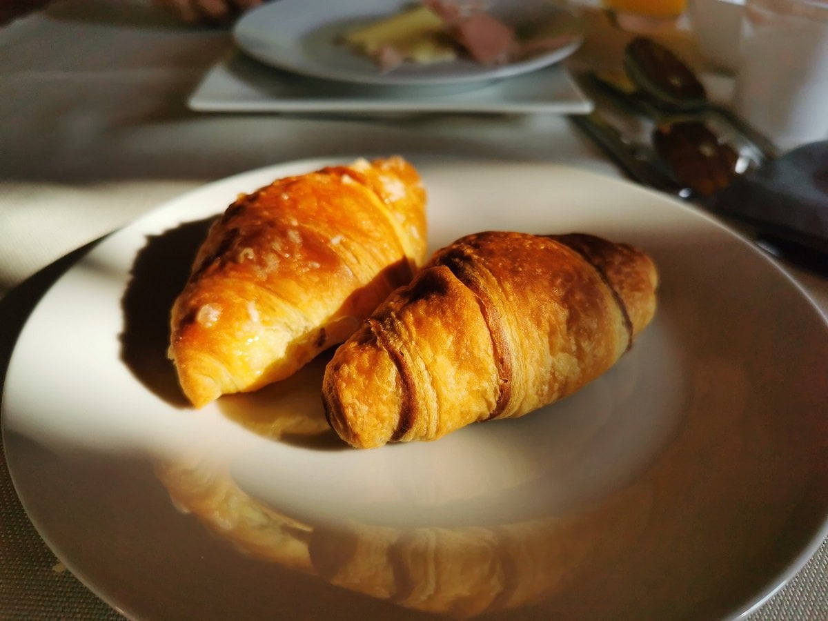 Food lifestyle product croissant