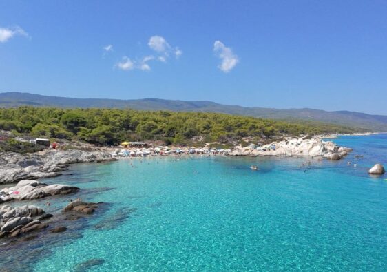 sithonia con drone penisola calcidica