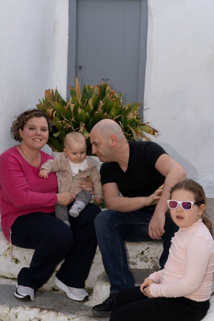 servizio fotografico famiglia ad atene - anafiotika