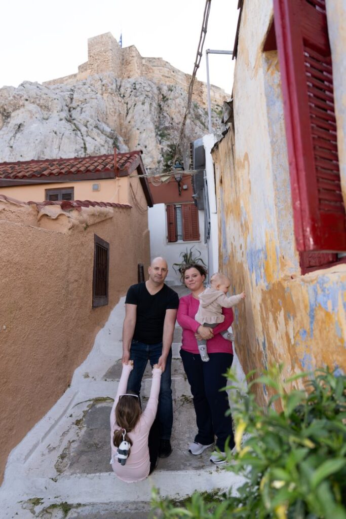 servizio fotografico ad atene - anafiotika