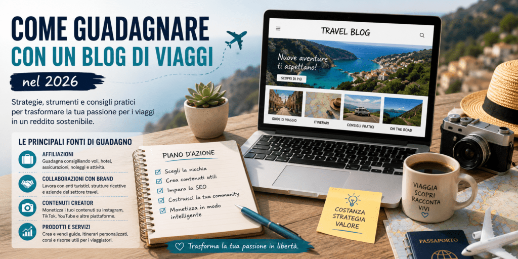 Si può ancora guadagnare con un blog di viaggi nel 2026? 1